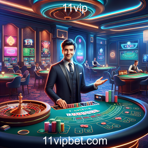 Descubra a Emoção do Cassino Ao Vivo no 11vip